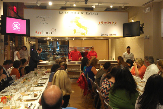 SPE Certified Executive Chef Anthony Moraes and Culinary Nutritionist Natalia Hancock prepare to demo their Pork Fried Rice dish